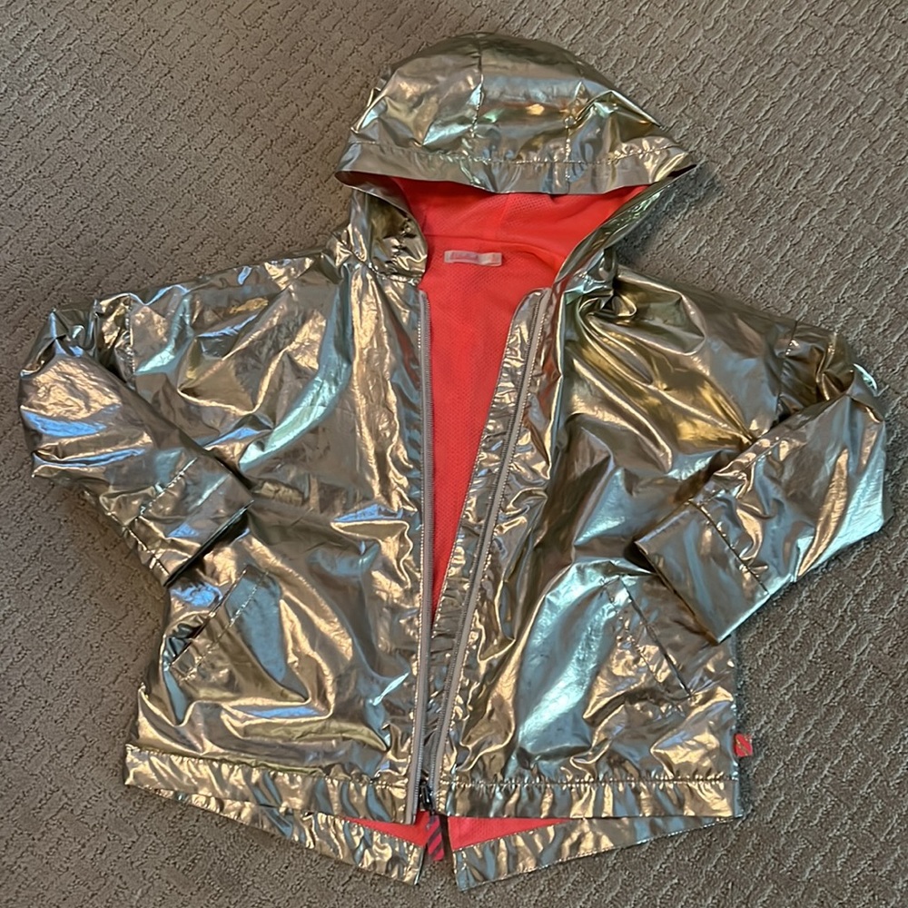 BILLIEBLUSH
GIRLS NEON & Gold RAINCOAT 6
